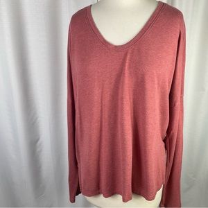 Zella Long Sleeve Athletic Top L